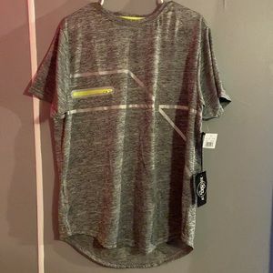 Men’s grey shirt never worn size large